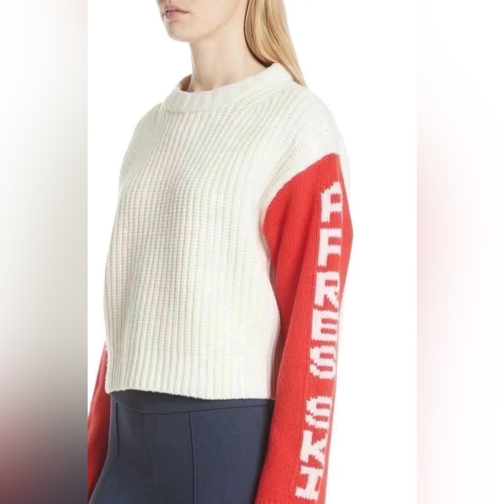 NWT Tory Burch Merino Aprés Ski Sweater - Picture 4 of 7